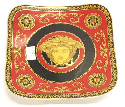 alzata rosenthal versace|versace rosenthal plate 13 inches.